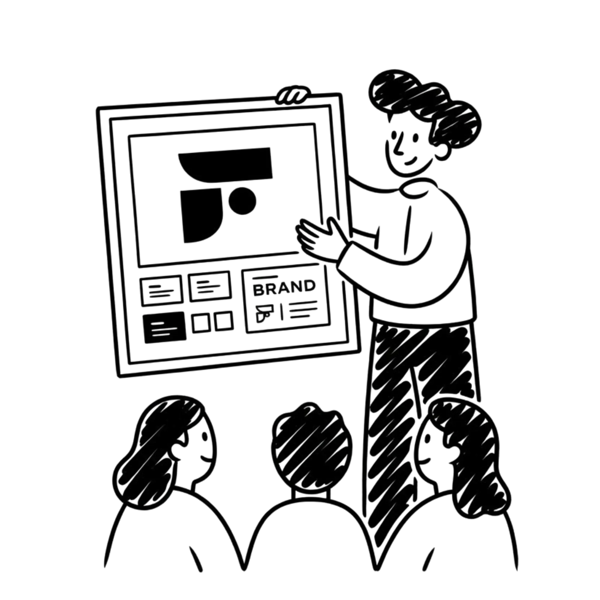 BRAND STRATEGY illustration